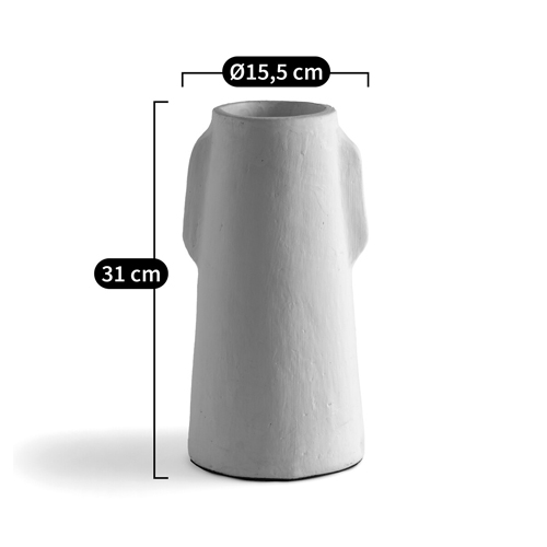 Ваза Serené Ceramic Vase Белая Ваза Serené Ceramic Vase Белая в Твери