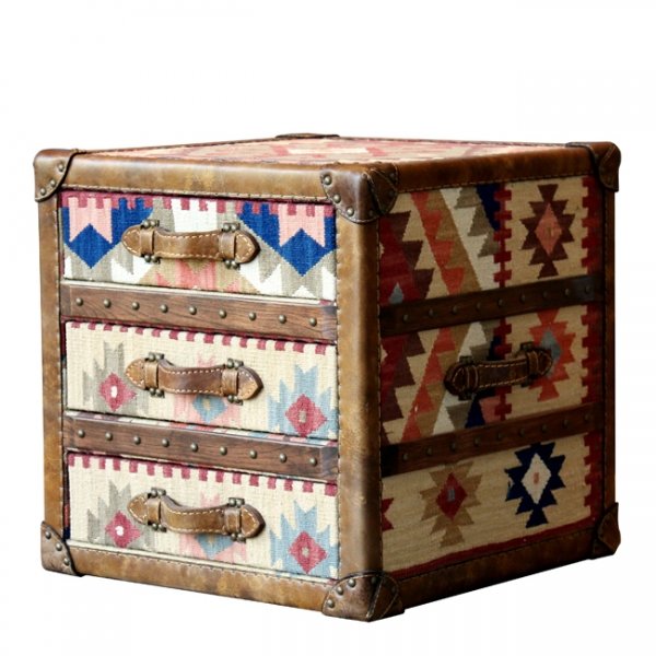 Сундук Kilim Cube Chest Мульти Сундук Kilim Cube Chest Мульти в Твери | Loft Concept