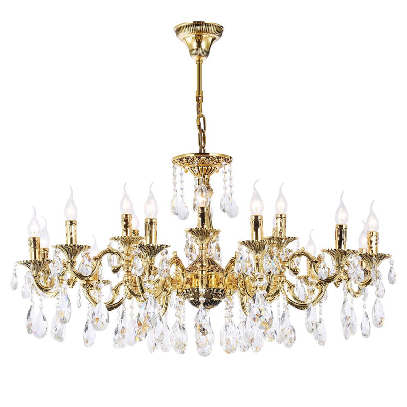 Люстра Stephanie Chandelier 112 Золотой Люстра Stephanie Chandelier 112 Золотой в Твери | Loft Concept