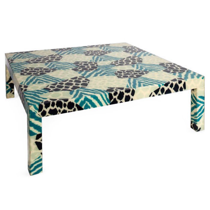 Кофейный стол Graphic Coffee Table Бирюзовый Белый Черный Кофейный стол Graphic Coffee Table Бирюзовый Белый Черный в Твери | Loft Concept