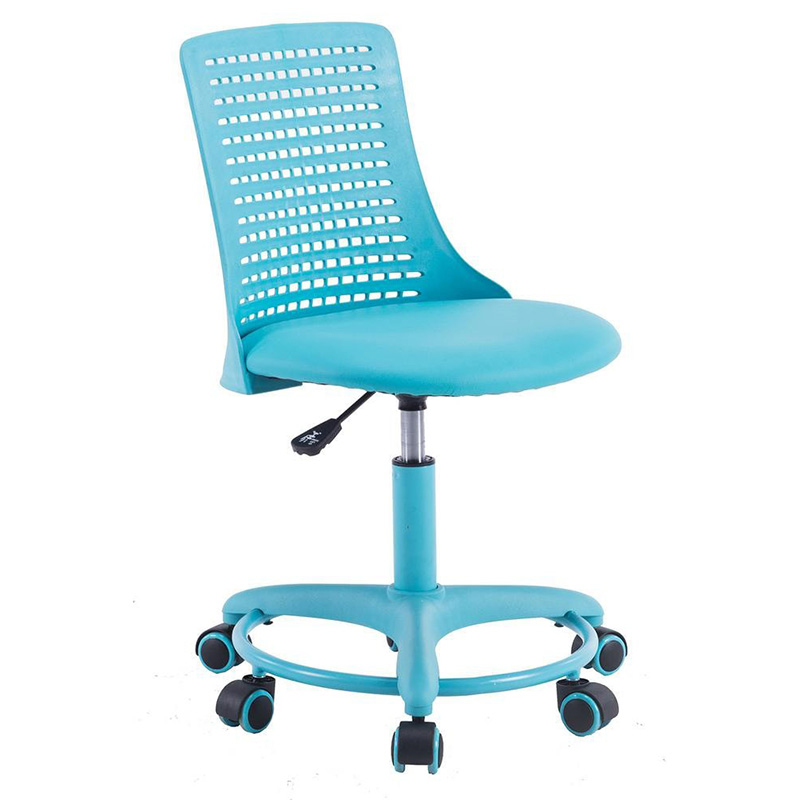 Кресло Bright Kiddie Office Chair blue Бирюзовый Кресло Bright Kiddie Office Chair blue Бирюзовый в Твери | Loft Concept