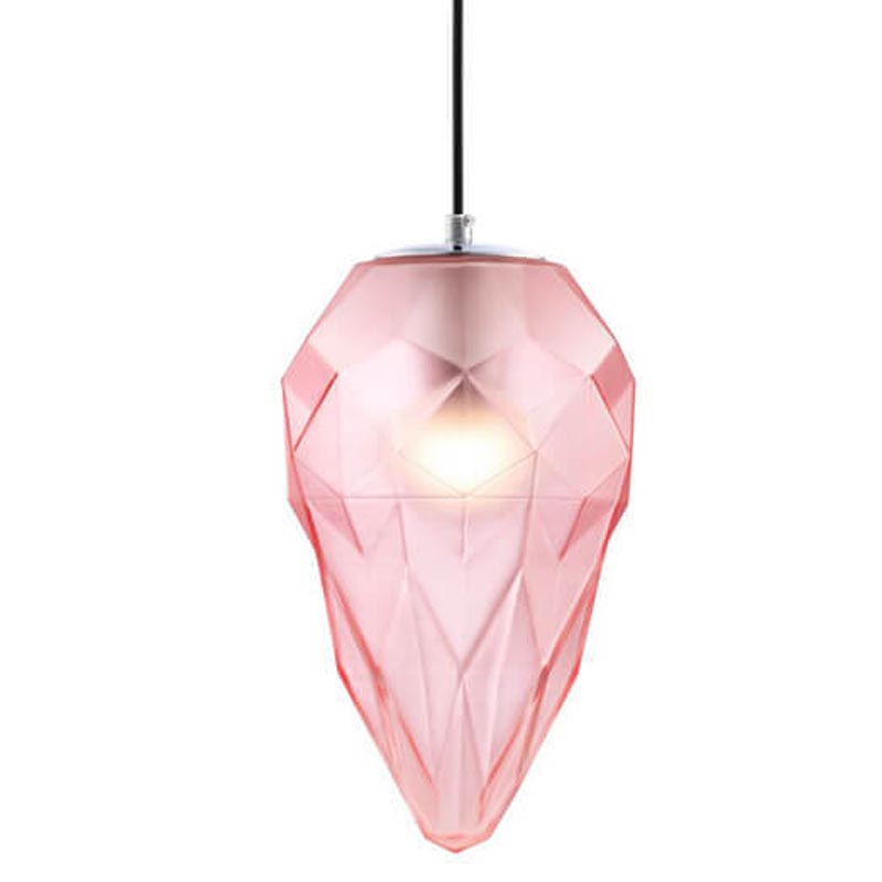 Подвесной светильник Jewel Athena pink 18 Розовый Хром Подвесной светильник Jewel Athena pink 18 Розовый Хром в Твери | Loft Concept