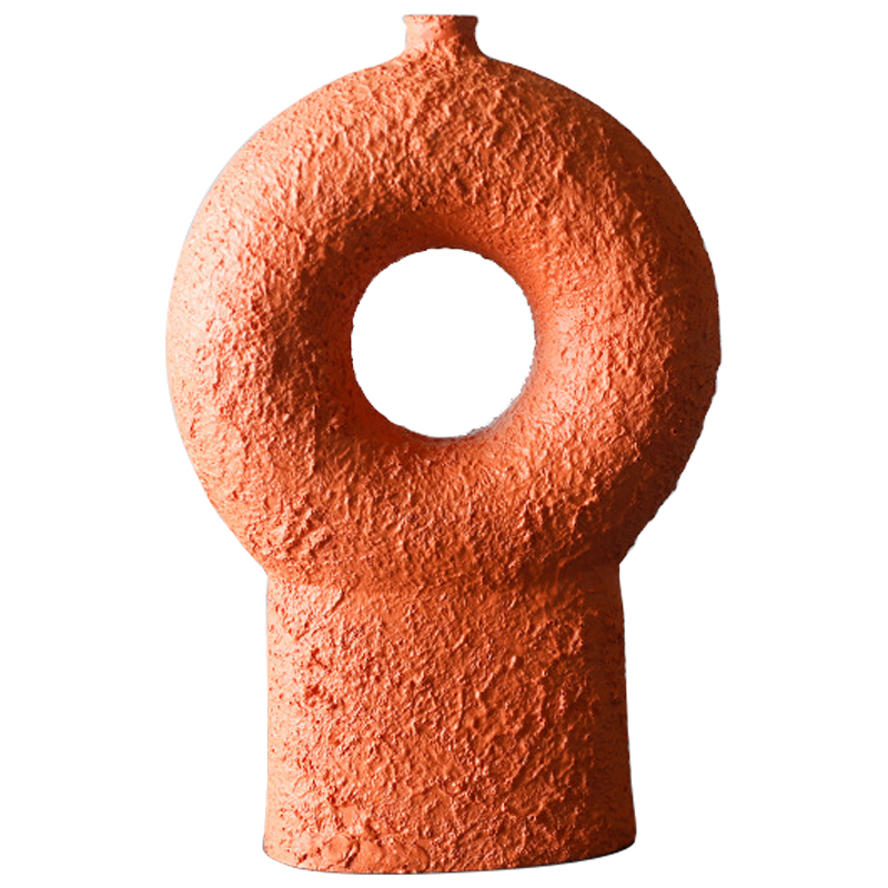 Ваза One Leg Ceramic Vase by Faina Оранжевый Ваза One Leg Ceramic Vase by Faina Оранжевый в Твери | Loft Concept