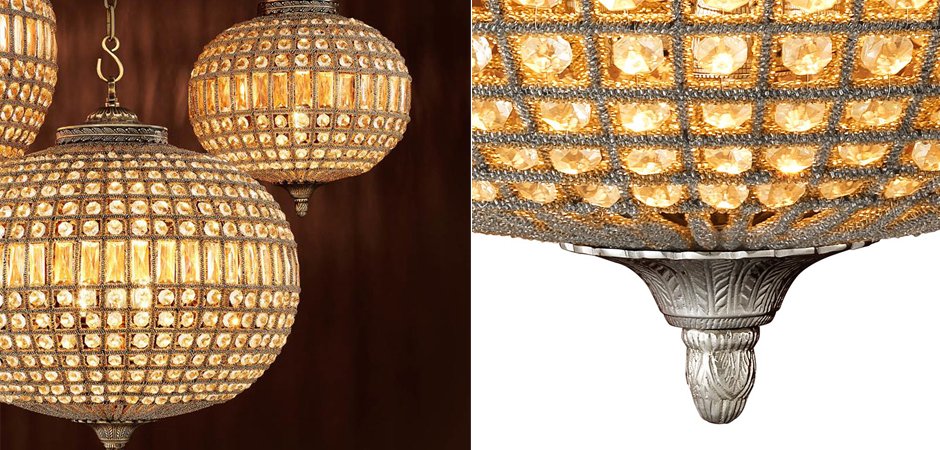 Люстра Chandelier Kasbah Oval M Nickel Люстра Chandelier Kasbah Oval M Nickel - Loft-Concept в Твери