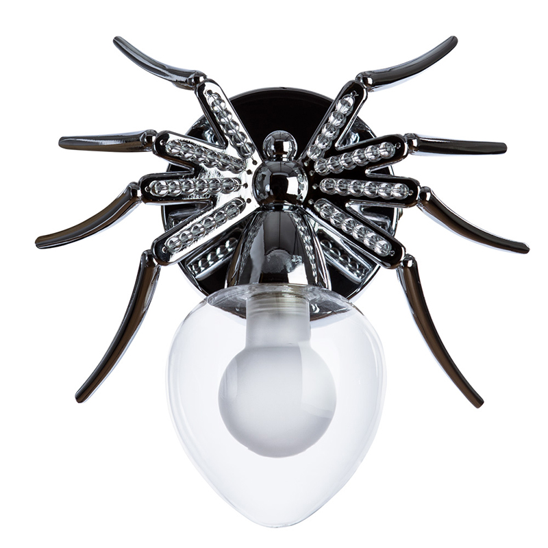Бра Паук Spiders lamp Темный хром Бра Паук Spiders lamp Темный хром в Твери | Loft Concept