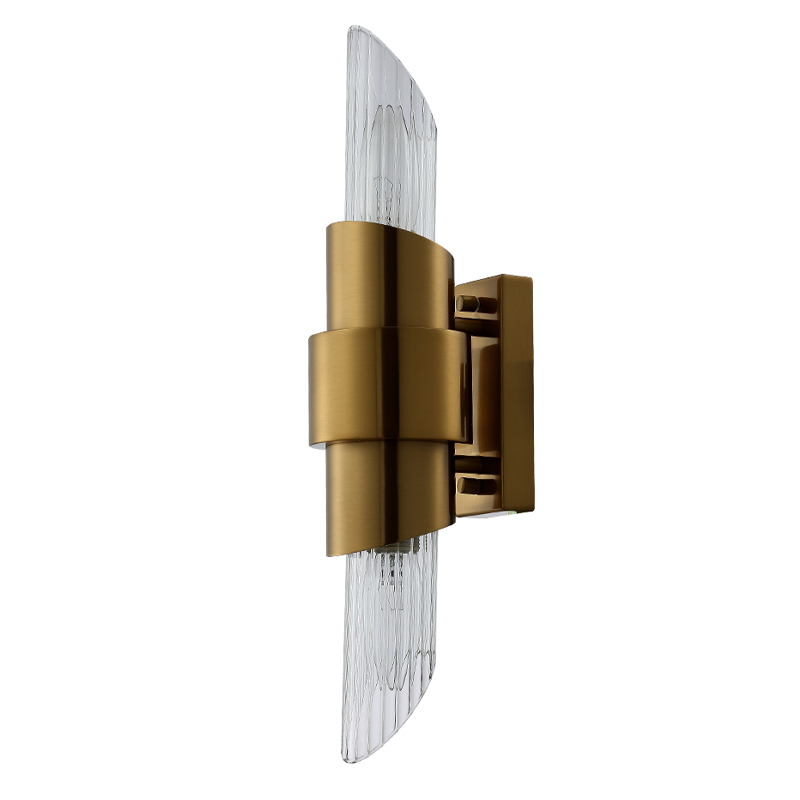 Бра с прозрачным плафоном цилиндрической формы Luxxu Modern Design Бронза Хром Прозрачное Стекло Бра с прозрачным плафоном цилиндрической формы Luxxu Modern Design Бронза Хром Прозрачное Стекло в Твери | Loft Concept