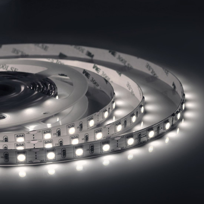 Светодиодная лента 60LED/m 5050SMD холодный белый 5M Белый в Твери | Loft Concept 