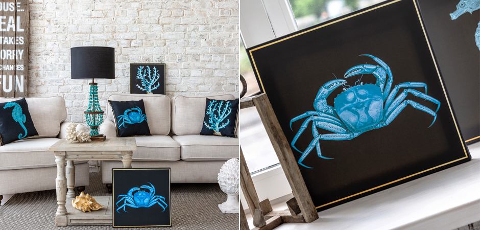 Постер Blue Crab Poster Постер Blue Crab Poster - Loft-Concept в Твери