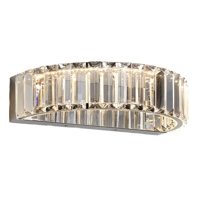 Бра Crystal Shine Linda Chrome Wall Lamp A Хром Прозрачный (Transparent) Бра Crystal Shine Linda Chrome Wall Lamp A Хром Прозрачный (Transparent) в Твери | Loft Concept