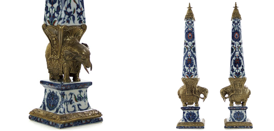 Статуэтка Painted Obelisk Elephant Статуэтка Painted Obelisk Elephant - Loft-Concept в Твери