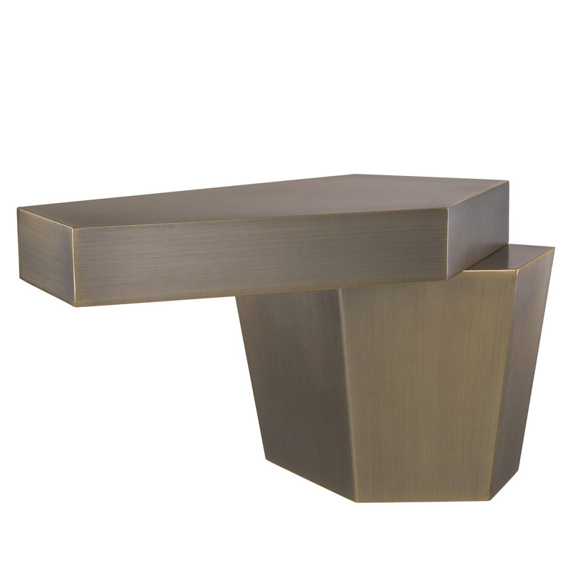 Кофейный стол Eichholtz Coffee Table Calabasas Low brass Латунь Античная полированная Кофейный стол Eichholtz Coffee Table Calabasas Low brass Латунь Античная полированная в Твери | Loft Concept