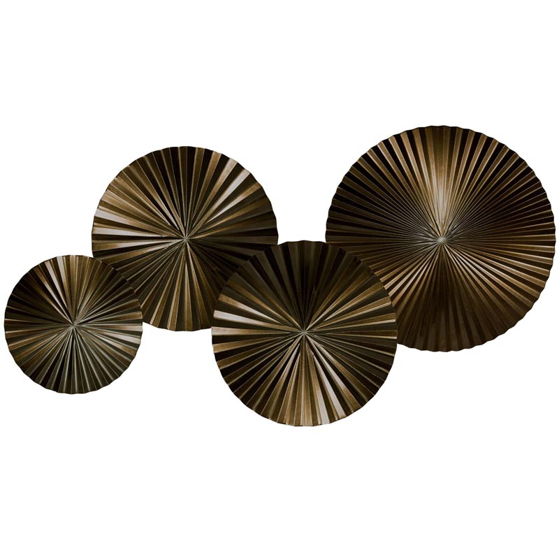 Арт-объект Apollo Brown Wall Plaque Disc 4 Коричневый Арт-объект Apollo Brown Wall Plaque Disc 4 Коричневый в Твери | Loft Concept