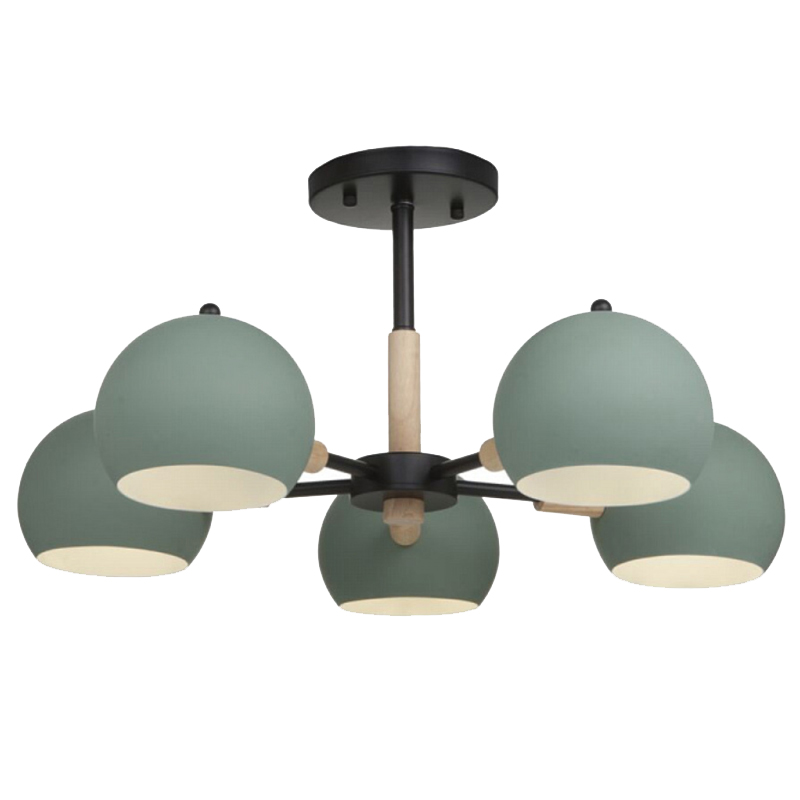 Потолочный светильник MOVE Green Balls Зеленый шалфей в Твери | Loft Concept 