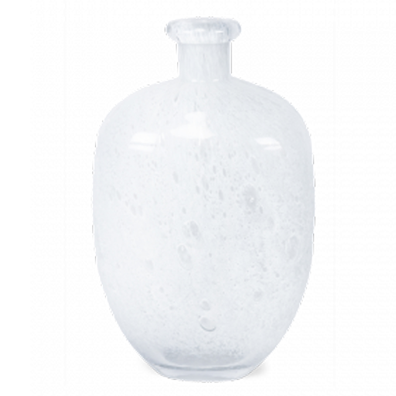 Ваза Air Bubbles Vase glass h36 Белый Ваза Air Bubbles Vase glass h36 Белый в Твери | Loft Concept