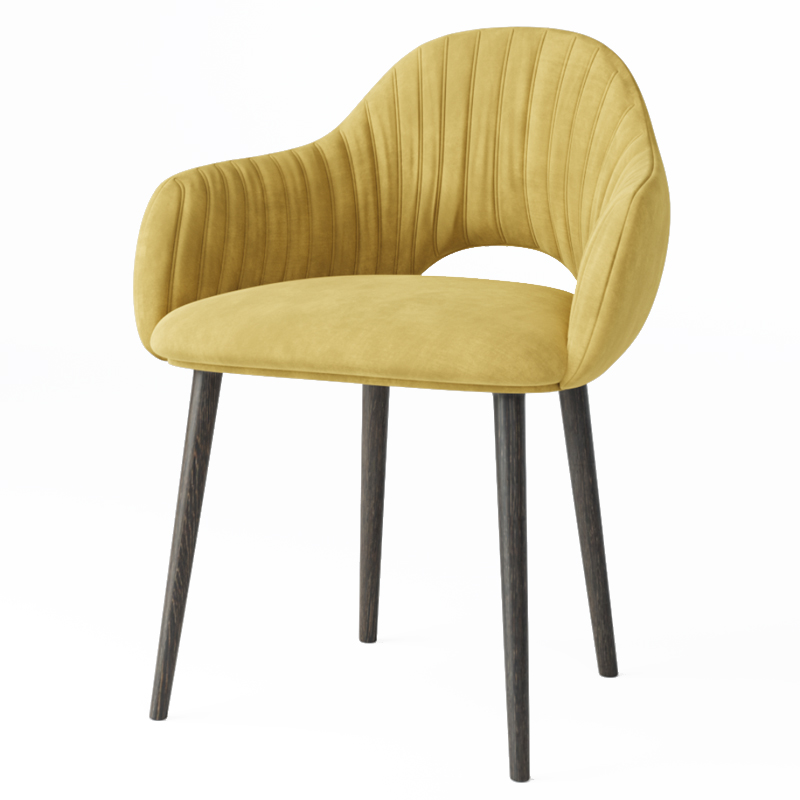 Стул California Yellow Желтый Коричневый Стул California Yellow Желтый Коричневый в Твери | Loft Concept