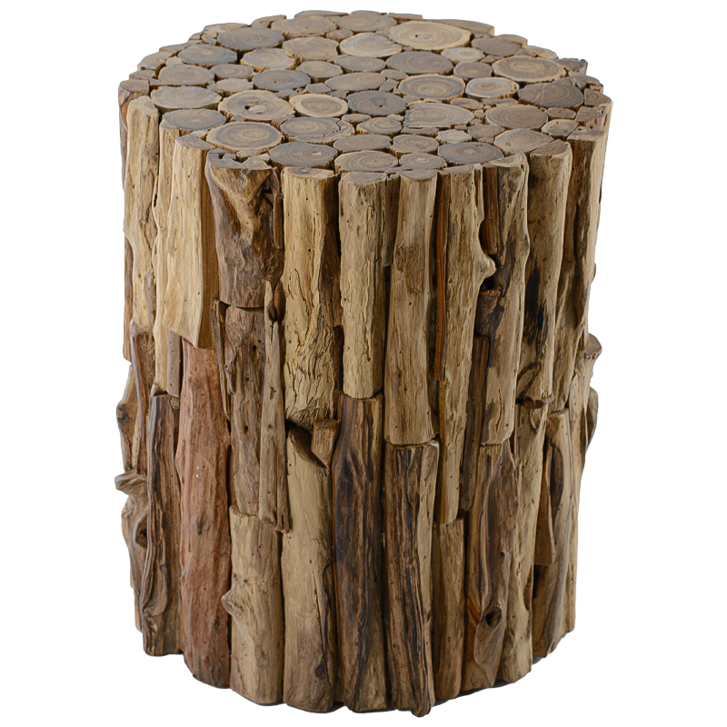 Приставной стол Knitting Branches Side Table Коричневый Приставной стол Knitting Branches Side Table Коричневый в Твери | Loft Concept