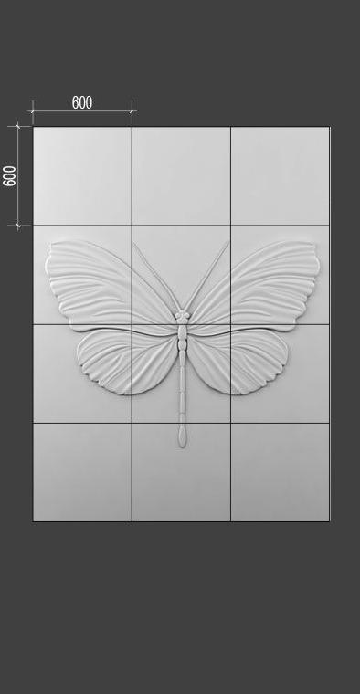 Барельеф BUTTERFLY Барельеф BUTTERFLY в Твери