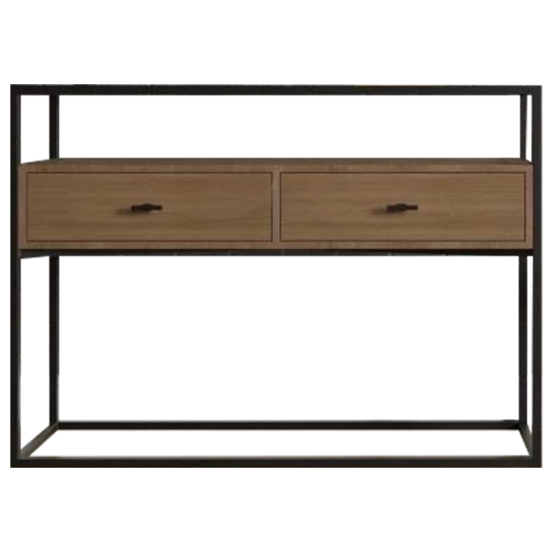 Консоль Bray Console Коричневый Черный Консоль Bray Console Коричневый Черный в Твери | Loft Concept