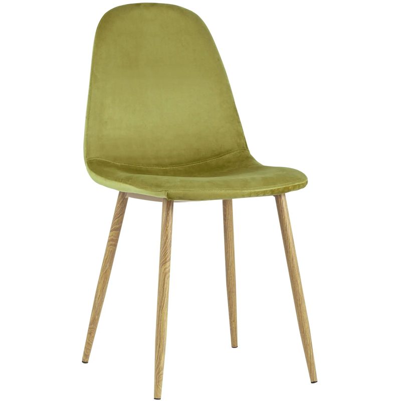 Стул Archie Chair Велюр Фисташковый цвет Деревянные ножки Зеленый Древесина Стул Archie Chair Велюр Фисташковый цвет Деревянные ножки Зеленый Древесина в Твери | Loft Concept