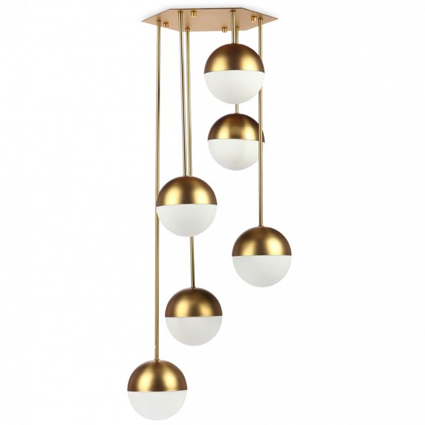 Светильник Italian Globe Cedar Moss Light 6 Латунь Античная полированная Светильник Italian Globe Cedar Moss Light 6 Латунь Античная полированная в Твери | Loft Concept