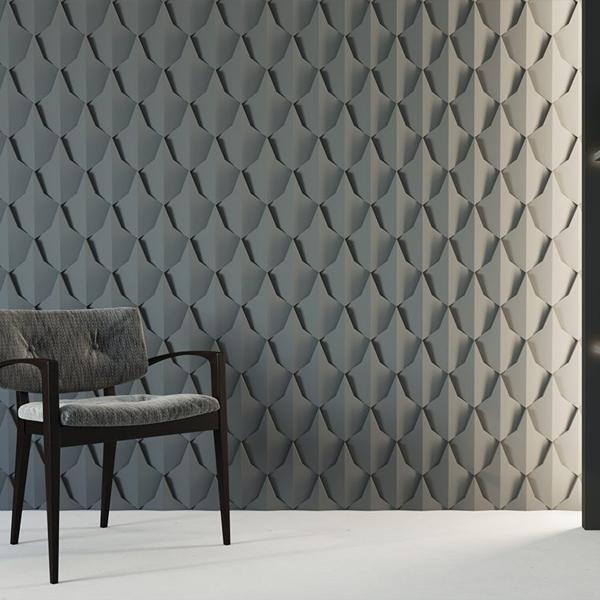 Гипсовая 3D Панель DRAGON SCALE - C Гипсовая 3D Панель DRAGON SCALE - C в Твери | Loft Concept