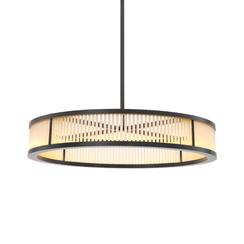 Люстра Eichholtz Chandelier Thibaud S Bronze Темная бронза Белое матовое стекло Люстра Eichholtz Chandelier Thibaud S Bronze Темная бронза Белое матовое стекло в Твери | Loft Concept