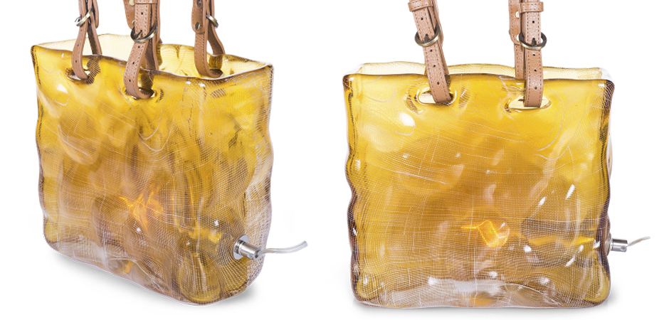 Настольная лампа Bag Lamp yellow Настольная лампа Bag Lamp yellow - Loft-Concept в Твери