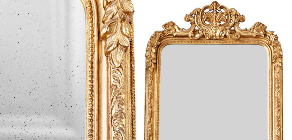 Зеркало Aged Gold Mirror Зеркало Aged Gold Mirror - Loft-Concept в Твери