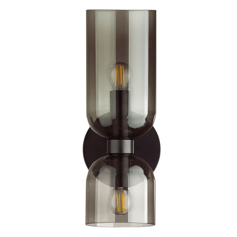 Бра Lightmaker Studio Edie Sconce smok Черный Стекло Смок Бра Lightmaker Studio Edie Sconce smok Черный Стекло Смок в Твери | Loft Concept
