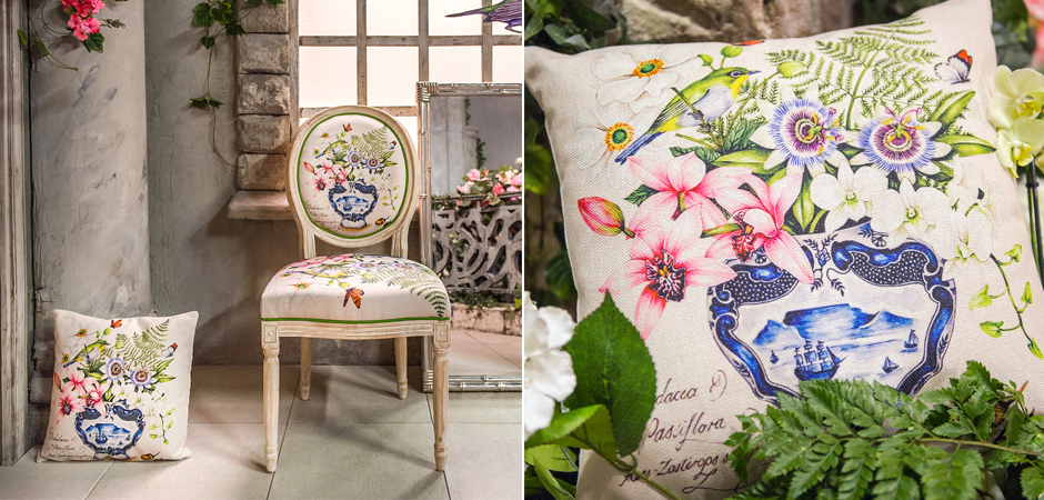 Декоративная подушка Exotic Bouquet Pillow Декоративная подушка Exotic Bouquet Pillow - Loft-Concept в Твери