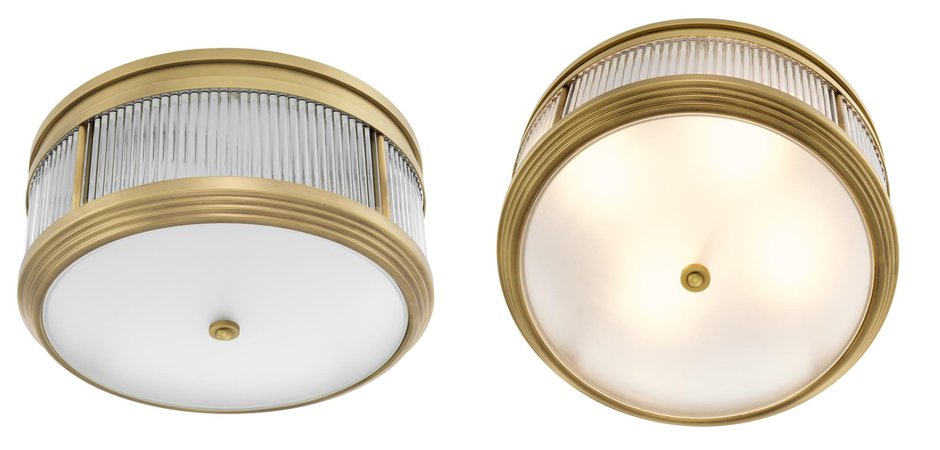 Потолочный светильник Ceiling Lamp Rousseau Antique brass Потолочный светильник Ceiling Lamp Rousseau Antique brass - Loft-Concept в Твери
