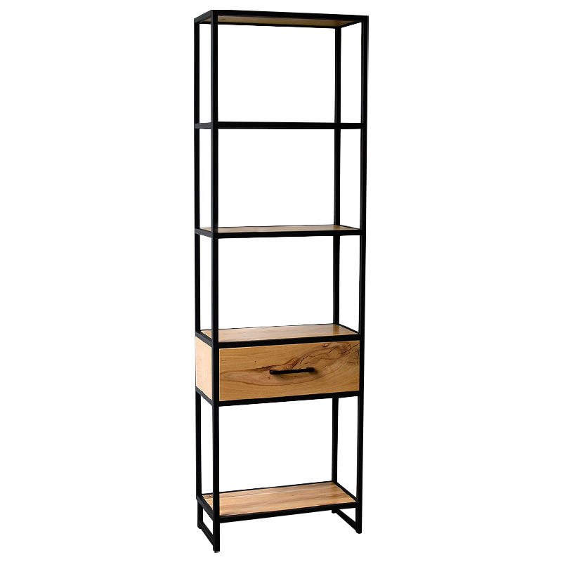 Стеллаж Elif Industrial Metal Rust Rack Коричневый Черный Стеллаж Elif Industrial Metal Rust Rack Коричневый Черный в Твери | Loft Concept