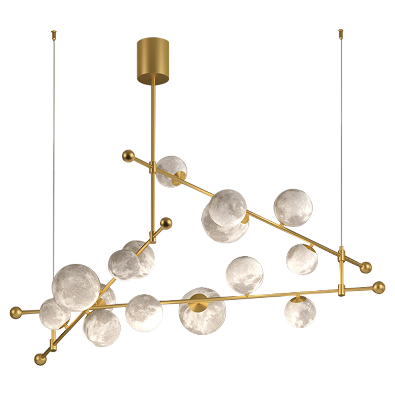 Светильник Tech Lighting Modern Rail Geometric Linear Suspension 15 Gold Белый Золотой Светильник Tech Lighting Modern Rail Geometric Linear Suspension 15 Gold Белый Золотой в Твери | Loft Concept
