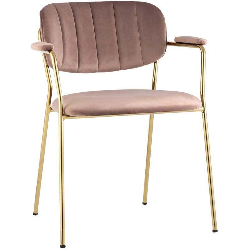 Стул Singer Chair Золотой Металл Пыльная Роза Розовый пастельный Золотой Стул Singer Chair Золотой Металл Пыльная Роза Розовый пастельный Золотой в Твери | Loft Concept