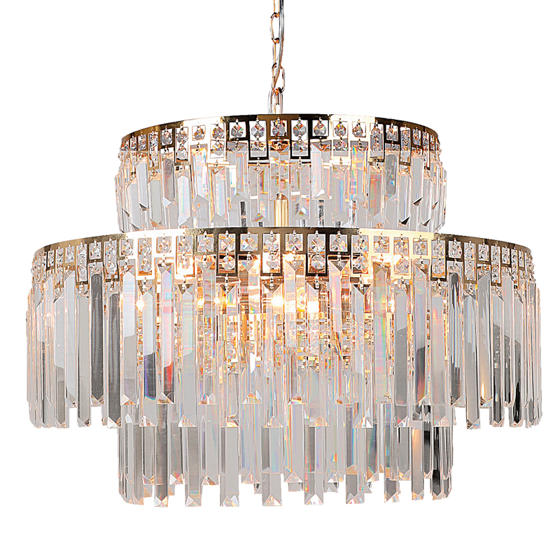 Люстра Mireil Chandelier 61 Глянцевое золото Прозрачный Люстра Mireil Chandelier 61 Глянцевое золото Прозрачный в Твери | Loft Concept