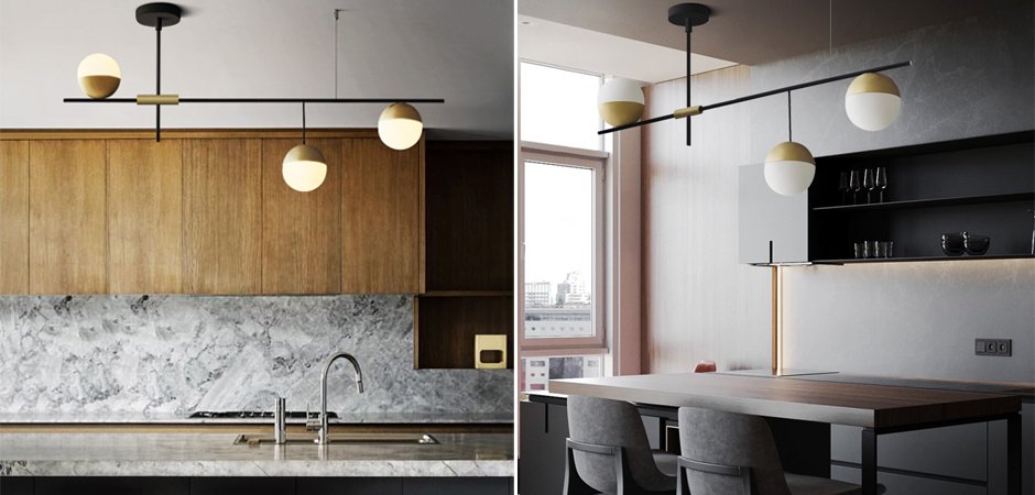 Люстра Balls white & brass 3 Люстра Balls white & brass 3 - Loft-Concept в Твери