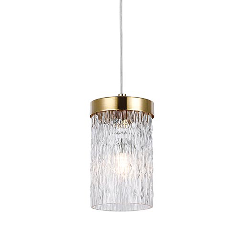 Подвесной светильник Estebe Gold Glass Hanging Lamp Золотой Прозрачный Подвесной светильник Estebe Gold Glass Hanging Lamp Золотой Прозрачный в Твери | Loft Concept