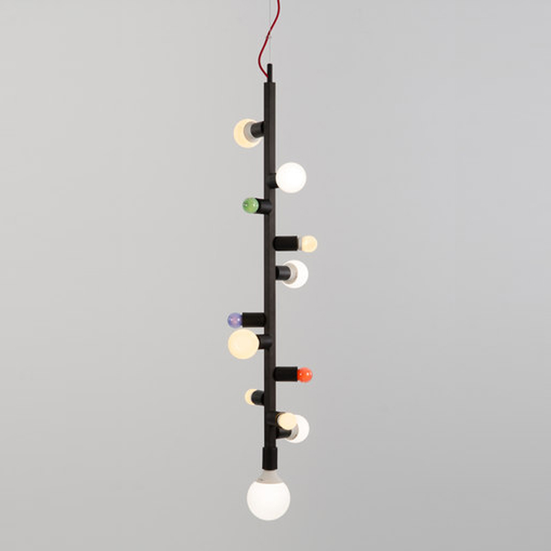 Люстра Almerich Party hanging lamp 2 Черный Мульти Люстра Almerich Party hanging lamp 2 Черный Мульти в Твери | Loft Concept
