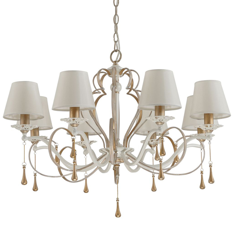 Люстра Batiste Chandelier 80 Золотой Белый Люстра Batiste Chandelier 80 Золотой Белый в Твери | Loft Concept