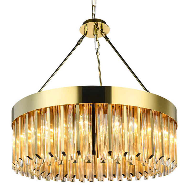 Люстра Zacaria Chandelier 80 Золотой Прозрачный (Transparent) Люстра Zacaria Chandelier 80 Золотой Прозрачный (Transparent) в Твери | Loft Concept