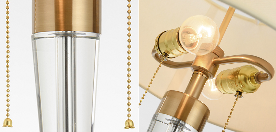 Настольная лампа Transparent Atlant Table lamp Настольная лампа Transparent Atlant Table lamp - Loft-Concept в Твери