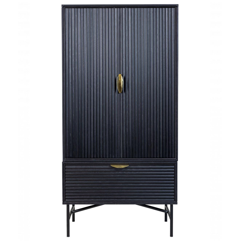 Шкаф Antique Order Черный Латунь Черный Шкаф Antique Order Черный Латунь Черный в Твери | Loft Concept