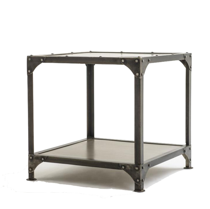 Кофейный стол Industrial Steampunk Nickel Side Table Кофейный стол Industrial Steampunk Nickel Side Table в Твери | Loft Concept