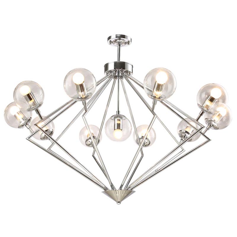 Люстра Liebaud Chandelier 11 lamp Хром Люстра Liebaud Chandelier 11 lamp Хром в Твери | Loft Concept