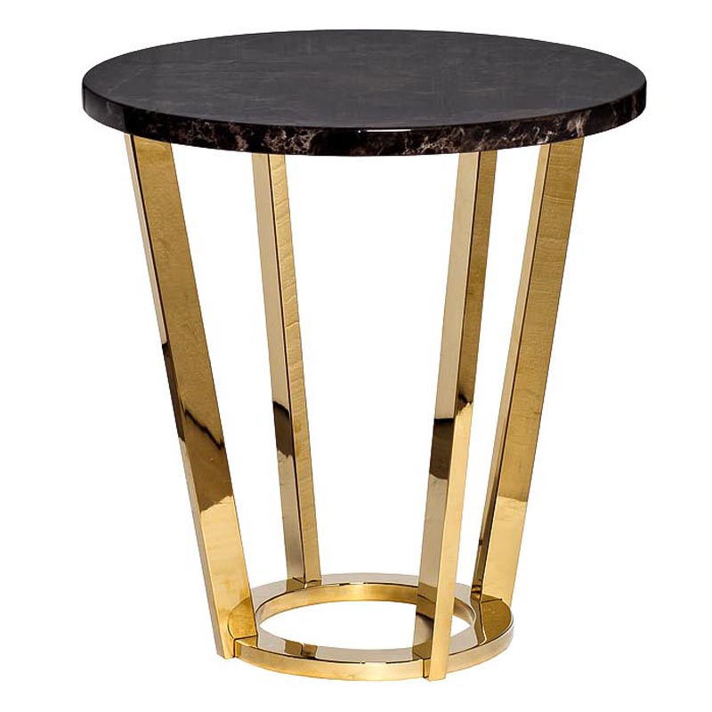 Приставной стол Serker Side Table Золотой Приставной стол Serker Side Table Золотой в Твери | Loft Concept