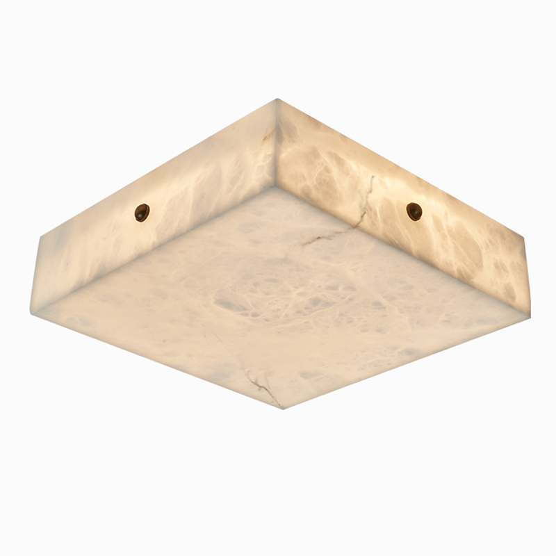 Накладной Потолочный светильник из натурального мрамора Marble cube Накладной Потолочный светильник из натурального мрамора Marble cube в Твери | Loft Concept