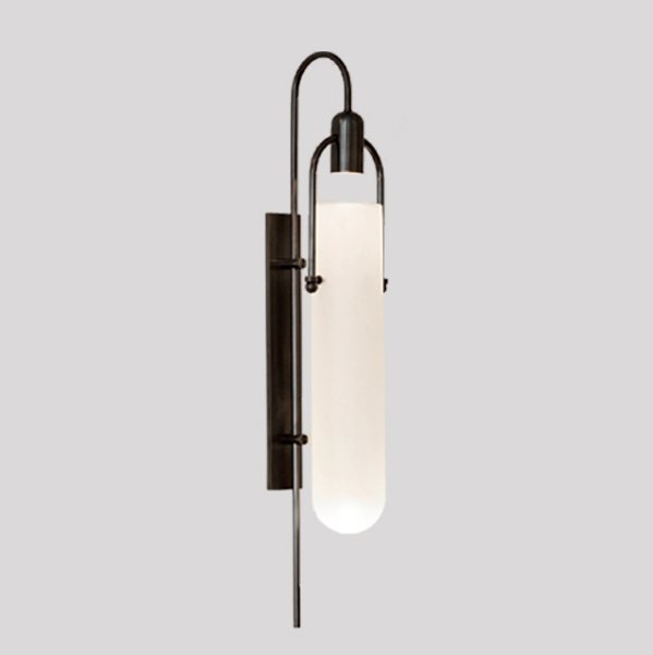 Бра Allied Maker ARC WELL SCONCE Черный Белый Бра Allied Maker ARC WELL SCONCE Черный Белый в Твери | Loft Concept