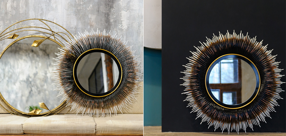 Зеркало Black Sun Mirror Зеркало Black Sun Mirror - Loft-Concept в Твери
