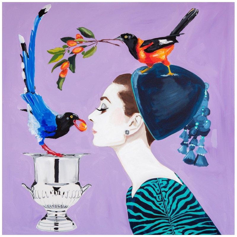 Картина Audrey with Birds and Kumquats Мульти Картина Audrey with Birds and Kumquats Мульти в Твери | Loft Concept