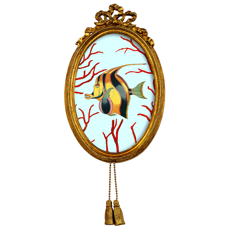 Постер Seashell Still Life с кисточками 4 Мульти Золотой Постер Seashell Still Life с кисточками 4 Мульти Золотой в Твери | Loft Concept